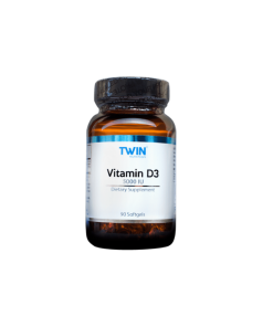 TWIN NUTRITION VITAMIN D3 5000 IU a90 U obliku holekalciferola kojeg organizam najbolje prepoznaje.