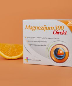 PHARMANOVA Magnezijum 300 Direkt kesice a20, Za doprinos smanjenju umora i zamora