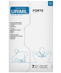 URIMIL FORTE zagrijavajući flasteri sa arnikom, đavoljom kandžom i magnezijumom 7 kom. - Protiv neuropatske boli