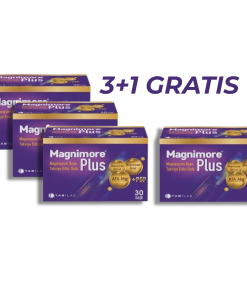 MAGNIMORE PLUS TABLETE a30 3+1 GRATIS, Kod nedostatka magnezija