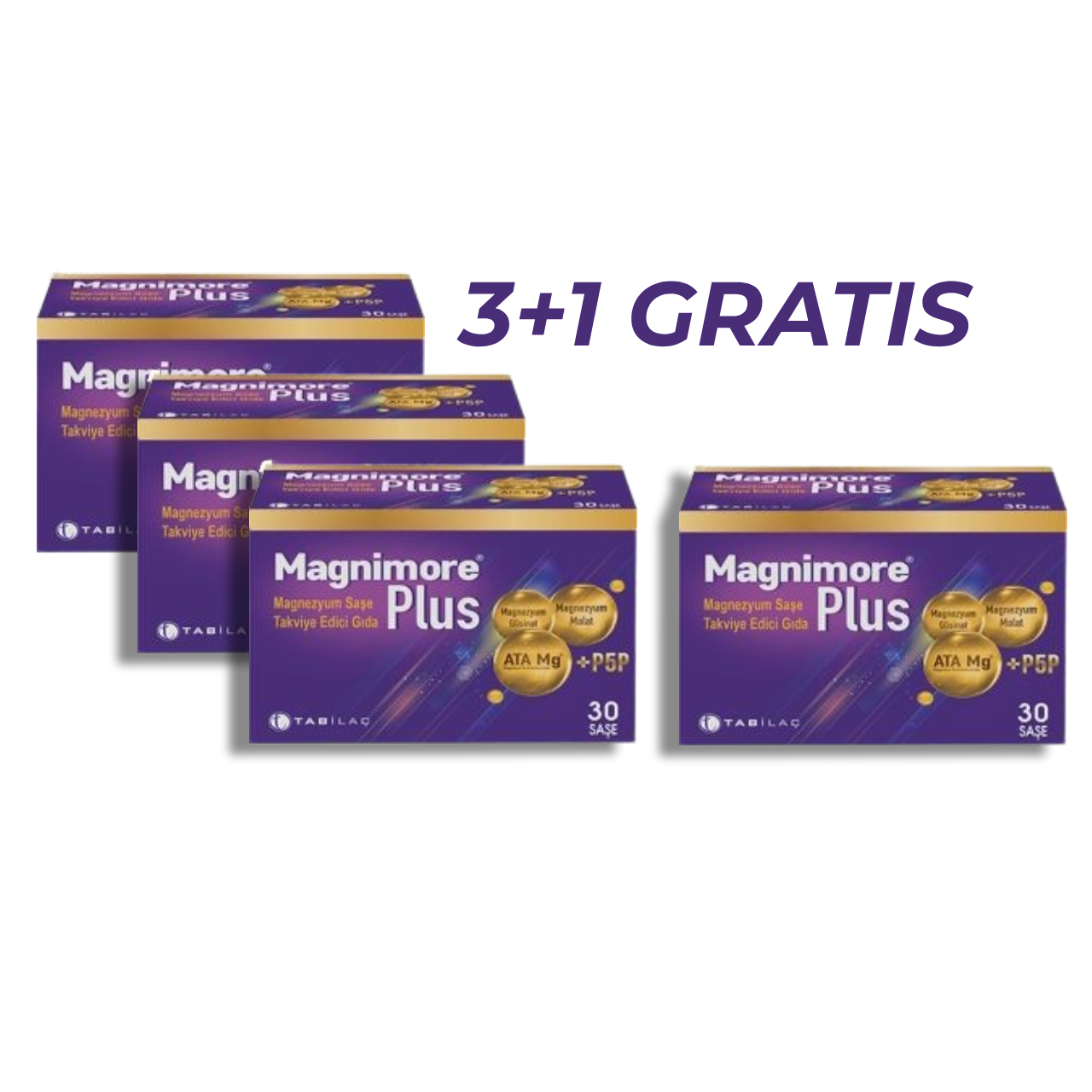 MAGNIMORE PLUS TABLETE a30 3+1 GRATIS, Kod nedostatka magnezija