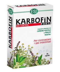 ESI Karbofin forte 30 kapsula, poboljšanje probave i smanjenje nadutosti