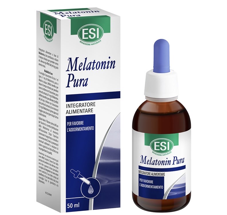 ESI Melatonin Pura kapi 50 ml, za miran san