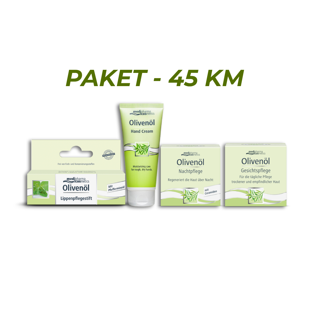 MEDIPHARMA COSMETICS PAKET - Balzam za usne, krema za ruke, noćna i dnevna krema