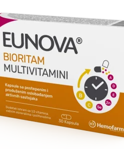 EUNOVA BIORITAM MULTIVITAMIN cps a30, Za snabdijevanje organizma važnim mikronutrijentima
