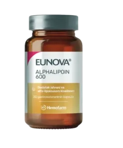 Hemofarm Eunova Alphalipoin 600mg 30 kapsula