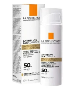 LA ROCHE POSAY Anthelios age correct SPF50 50ml, Za borbu protiv UV zračenja, zagađenja, bora i tamnih fleka