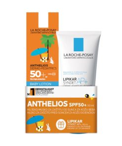 LA ROCHE POSAY PAKET ZA KOŽU BEBA Mlijeko SPF50+ 50ml + Kremasti gel 100ml