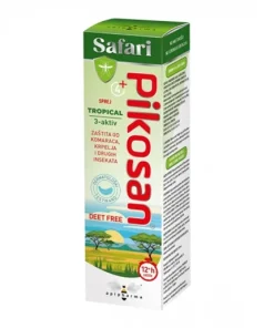 APIPHARMA Pikosan Safari Tropical sprej 100ml, Odbrana od komaraca, krpelja i ostalih insekata