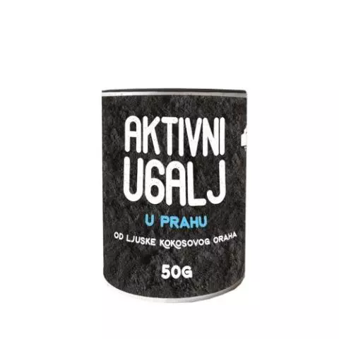 AKTIVNI UGALJ U PRAHU 50g, Za detoksikaciju organizma