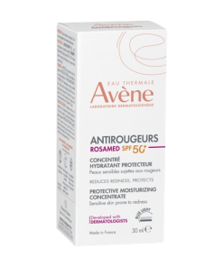AVENE Antirougeurs ROSAMED SPF50+ (30ml) Zaštitni hidrirajući koncentrat, hidrira, umiruje, štiti i smanjuje crvenilo
