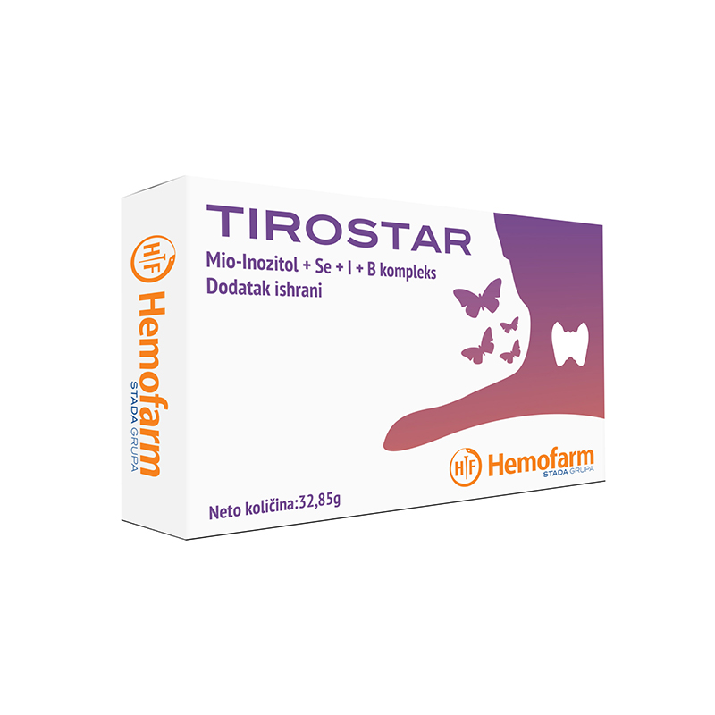 Hemofarm TIROSTAR a30 – Podrška funkciji štitne žlijezde