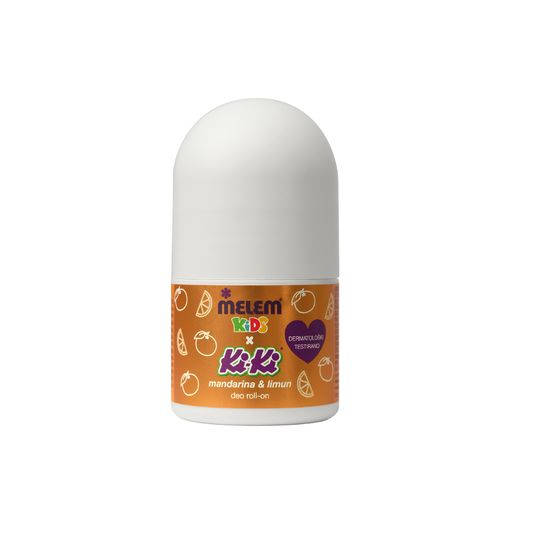 MELEM KIDS x KiKi mandarina & limun deo roll-on 30ml