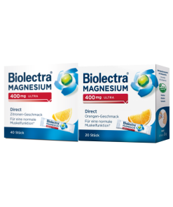 BIOLECTRA MAGNEZIJ ULTRA 400mg , 20 VREĆICA, Za mišiće,kosti,zube,umor.