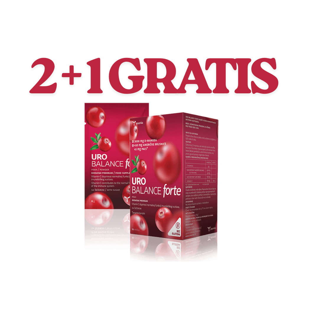 YASENKA URO BALANCE FORTE U PRAHU 2+1 GRATIS