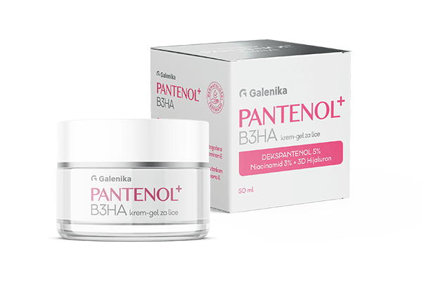 Pantenol B3HA krem gel za lice 50 ml