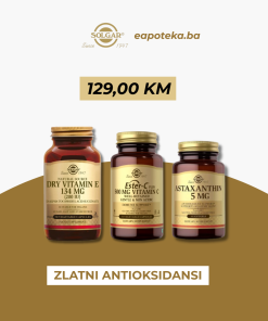SOLGAR PAKET Vitamin E + Ester C + Astaksantin
