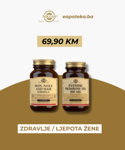 SOLGAR PAKET Koža Kosa Nokti + Ulje noćurka