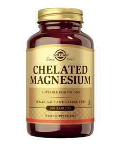 SOLGAR Kelirani magnezij tbl a 100, Za održavanje zdrave funkcije mišića i živaca