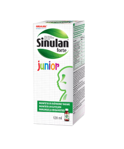 SINULAN FORTE "JUNIOR" SIRUP 120ml, Jača imunitet, olakšava disanje i ublažava tegobe kašlja.