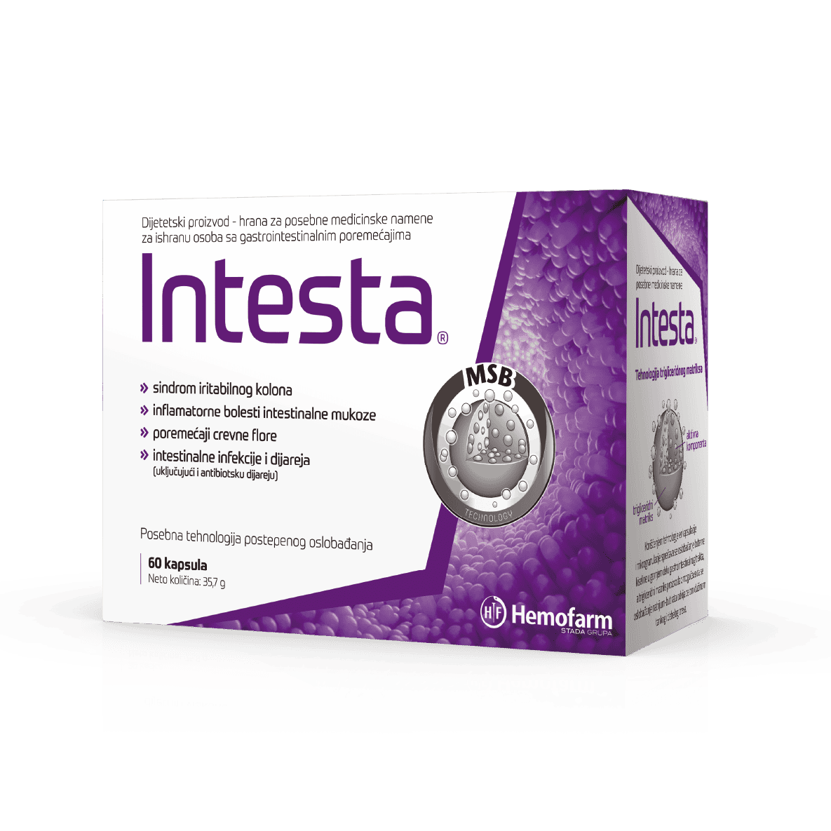 INTESTA KAPSULE a60,POMAŽU KOD SINDROMA IRITABILNOG CRIJEVA,INFEKCIJE I DIJAREJE