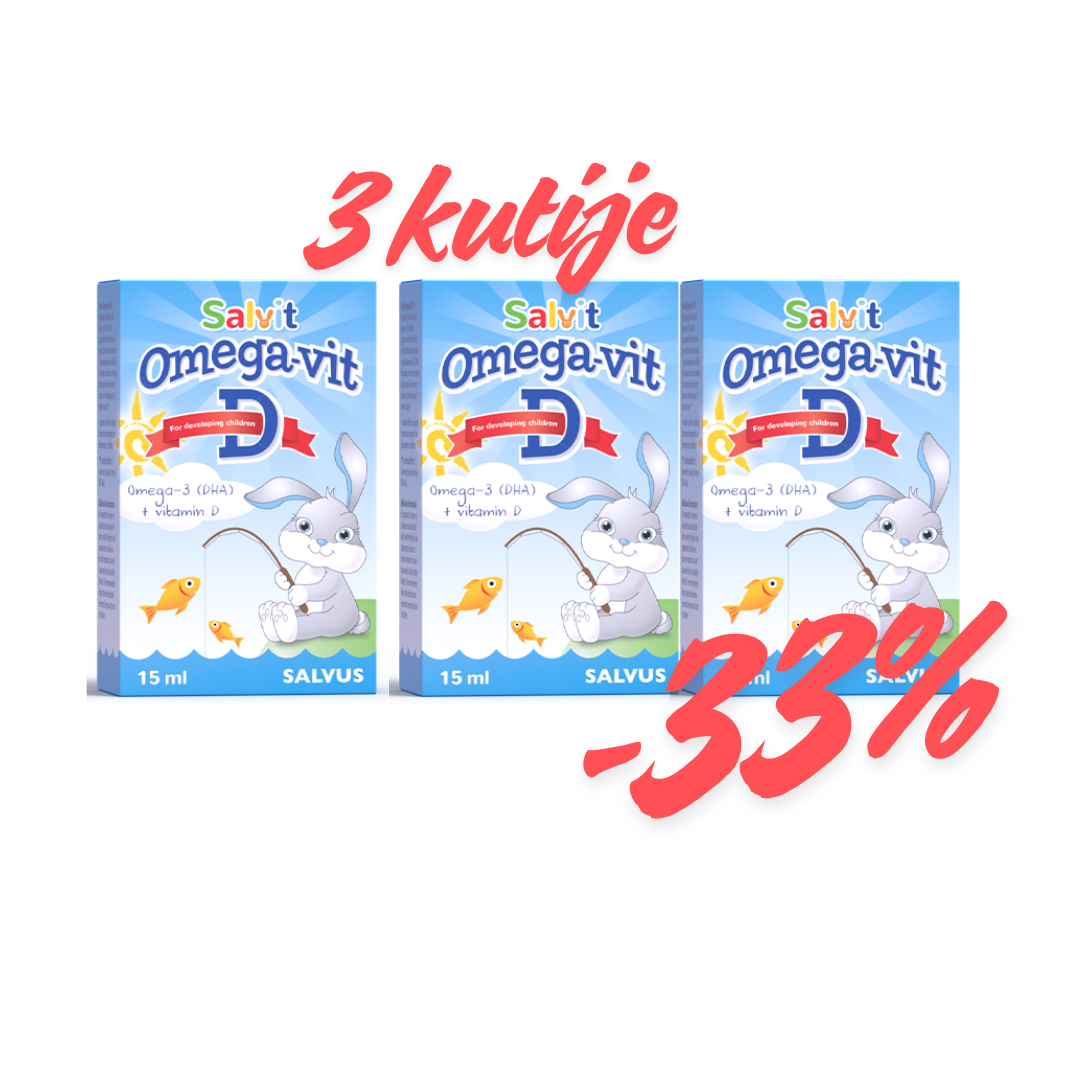 POSEBNA PONUDA: SALVIT OMEGA-VIT + D KAPI (3 KUTIJE -33%)