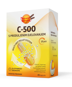 NATURAL WEALTH VITAMIN C-500 (45 KAPSULA) SA PRODUŽENIM DJELOVANJEM
