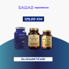 SOLGAR PAKET: Sagas Alpha Lipoic 600 60 tableta + SOLGAR Vitamin C 500mg 100 kapsula + SOLGAR CINK KELAT 100 tableta
