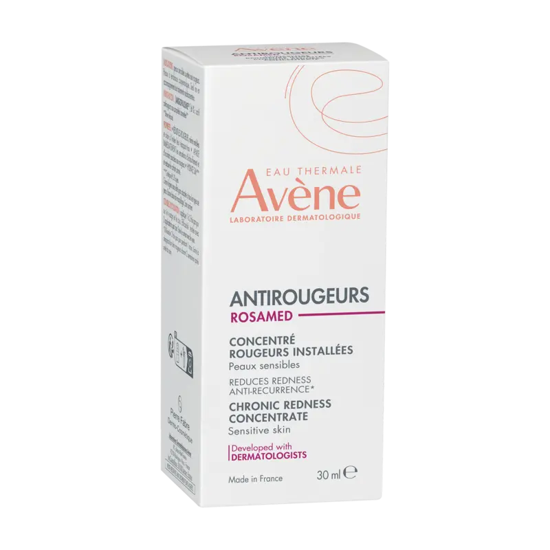 AVENE ANTIROUGEURS ROSAMED 30ml, HIDRIRA,SMANJUJE CRVENILO,UMIRUJE