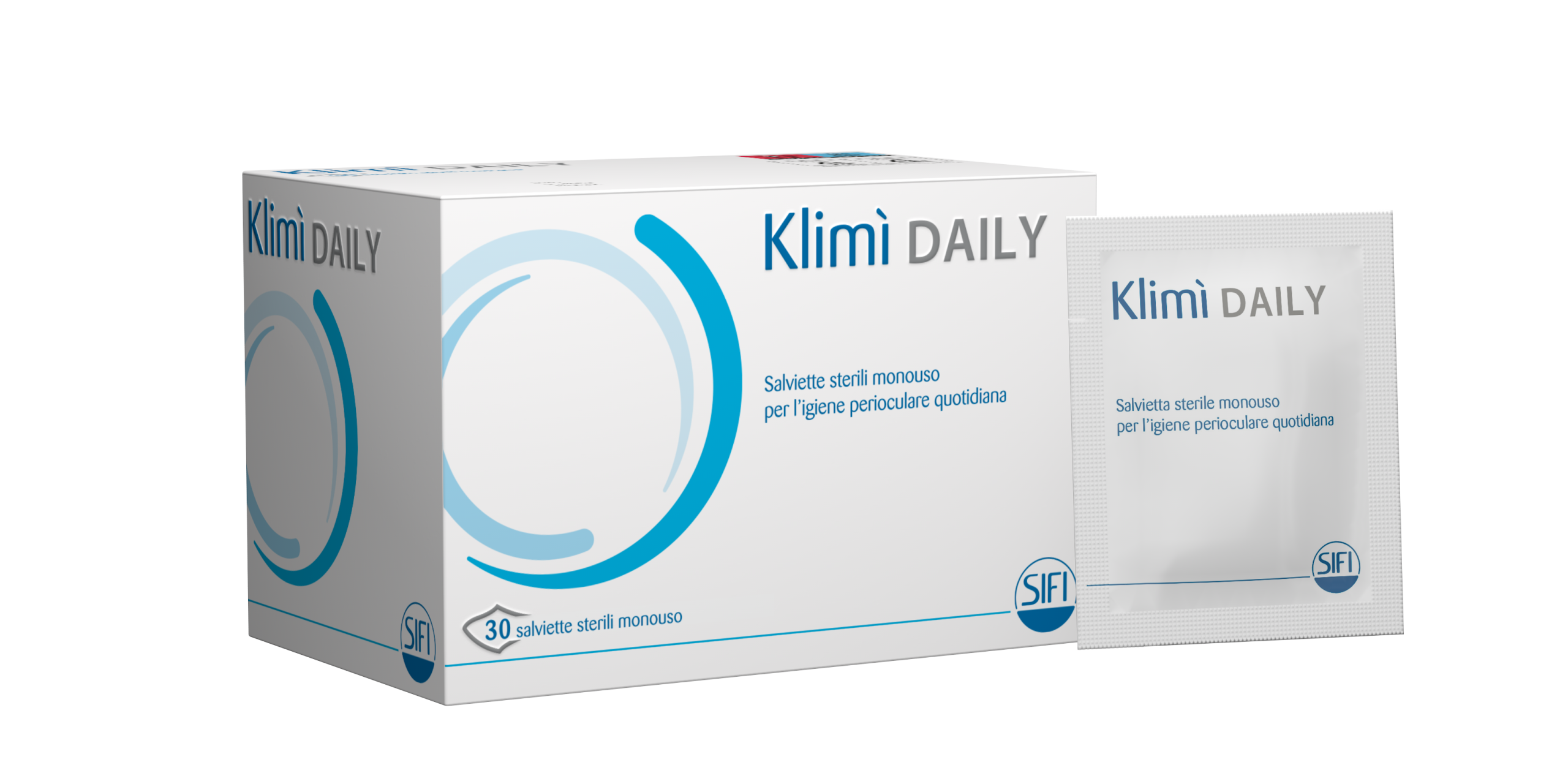 KLIMI DAILY sterilne maramice za higijenu očiju 30 komada