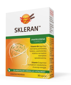 NATURAL WEALTH SKLERAN (30 KAPSULA) ZA MENTALNO ZDRAVLJE I VITALNOST