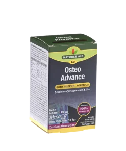 NATURES AID OSTEO ADVANCE, 60 TABLETA PODRŽAVA ODRŽAVANJE NORMALNIH I JAKIH KOSTIJU I ZUBA