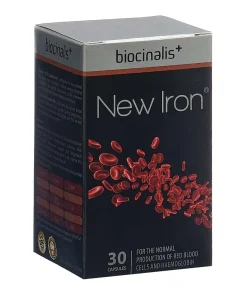 NEW IRON KAPSULE A30 DODATAK PREHRANI ZA NADOPUNU ŽELJEZA SA VITAMINIMA