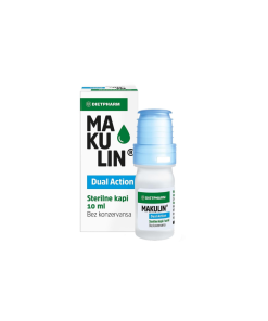Dietpharm Makulin Dual Action kapi za oči 10ml, Višestruka primjena
