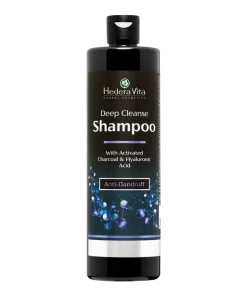 HEDERA VITA Šampon protiv peruti s aktivnim ugljem i hijaluronskom kiselinom 500ml