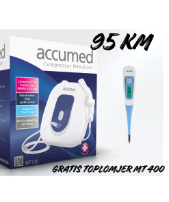 ACCUMED INHALATOR NF 100 + MICROLIFE TOPLOMJER MT400 GRATIS