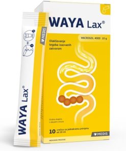 WAYA Lax 10 vrećica, Pomaže za zatvor