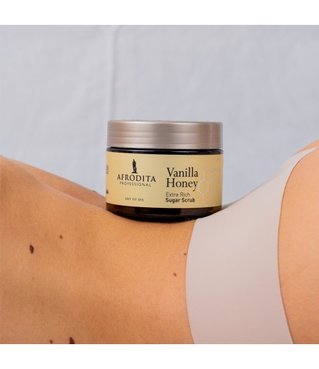 AFRODITA VANILLA HONEY Extra Rich Sugar Body Scrub 180g