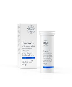 MASTER OF PHARMACY BRONCO C ŠUMEĆE TABLETE(10 TABLETA) OKUS LIMUNA