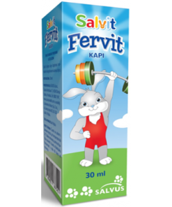 SALVIT FERVIT KAPI 30ML DODATAK PREHRANI SA ŽELJEZOM KOJE DOPRINOSI NORMALNOM KONGNITIVNOM RAZVOJU DJECE