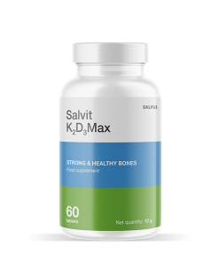 SALVIT K2 i D3 4000 I.J. MAX (60 TABLETA), Za zdrave kosti