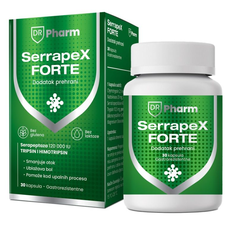 DR Pharm SerrapeX FORTE, 30 KAPSULA