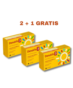 AMSAL DenaVin kapsule 2+1 GRATIS, Za nadopunu vitamina D (180 kapsula ukupno)