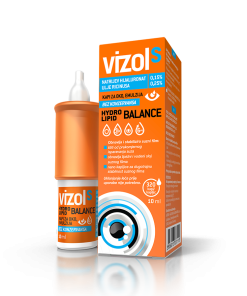 VIZOL S HYDRO LIPID BALANCE KAPI ZA OČI EMULZIJA 10 ml (natrijum hijaluronat 0,15% ricinusovo ulje 0,25%)