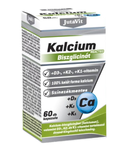 JUTAVIT KALCIJ BISGLICINAT +VITAMIN D3+K2+K1 ZA ZDRAVE KOSTI 60 KAPSULA