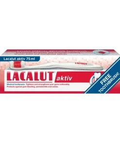 LACALUT AKTIV zubna pasta 75ml + POKLON četkica
