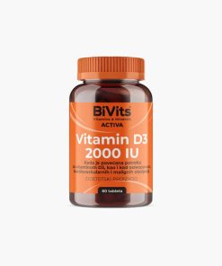 BIVITS VITAMIN D3 2000 IU (60 TABLETA)