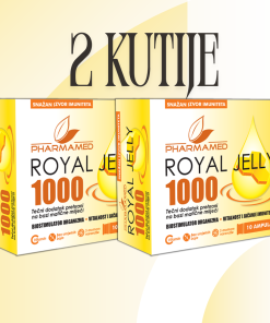 POSEBNA PONUDA: PHARMAMED ROYAL JELLY 1000 AMPULE 2 KUTIJE -20%