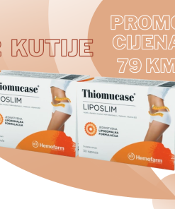 POSEBNA PONUDA THIOMUCASE LIPOSLIM KAPSULE  ( 2 PAKOVANJA, 60 KAPSULA ) 79 KM + BESPLATNA DOSTAVA