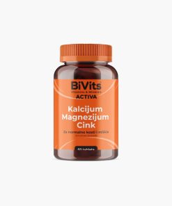 BIVITS KALCIJUM + MAGNEZIJUM + CINK ( 60 TABLETA)